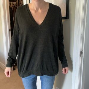 Wilfred Green/Black Sweater